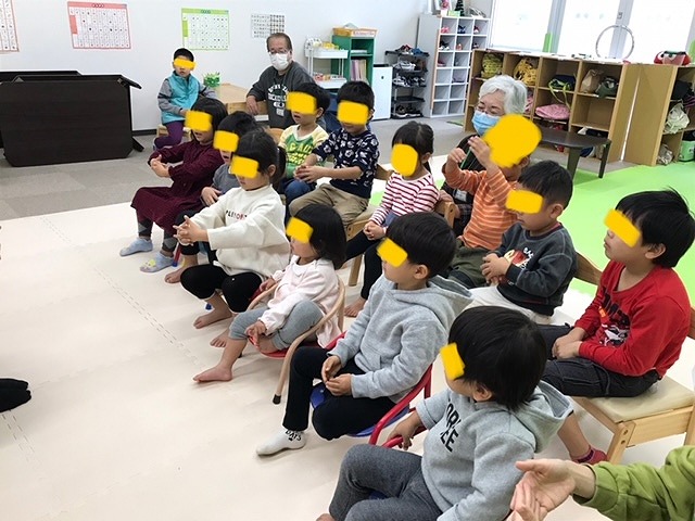 今日のお楽しみ会は何かな🎉