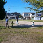 公園で遊んだよ！！