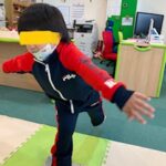 上手にバランスとれるかな～🎵