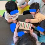 対面四目ゲームで遊びました。