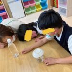 みんなで楽しく実験タイム😆
