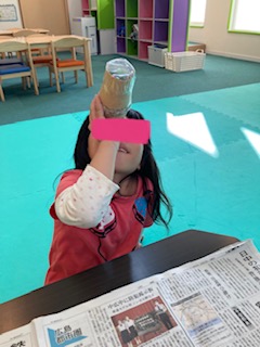 覗いてみると…😲