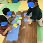 粘土で形づくり☺