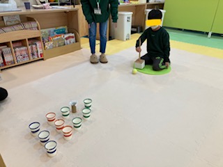 よーく狙ってピンを倒そう！