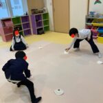 みかんを上手に置けるかな？😊