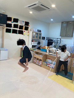 何回跳べるかな?