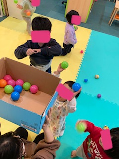 1月12日（水）ぜんぶはいるかな⁉🥎
