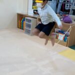 1月17日(月)新しいお友達＆ジャンプ！