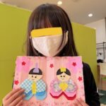 2月22日(火)ひな祭りの壁面飾り🎎