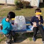 4月4日(月)公園遊びとモグモグタイム😉✨