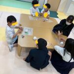 4月14日(木)壁面飾りづくり😄
