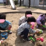 4月2日（土）新しいお友達と春の公園、楽しいな😆