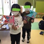 4月30日(土)兜にこいのぼりつくったよ(*^^*)