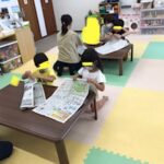 6月2日(木)　なが～く破れ新聞紙！