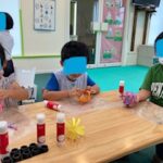 ７月１２日(火)夏祭用天井飾り作り✨