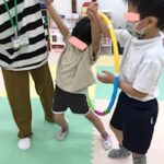 7月8日（金）フラフープを潜り抜けよう！