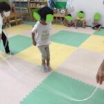 7月21日（木）長縄あそび☺