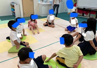 ７月１４日（木）ハンカチ落とし😊