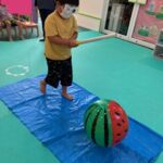 ８月２日（火）スイカ割りごっこ🍉