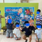 8月15日（月）素敵な絵が完成しました！！🎊🐟