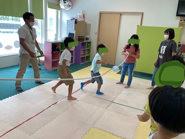 8月10日（水）風船バレー🎈