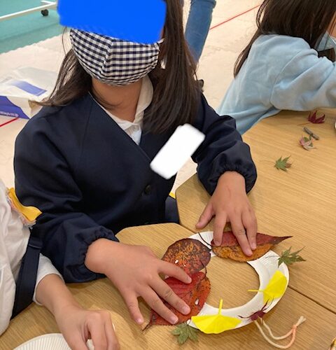 11月9日（水）秋のリース作り🍁🐿