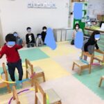1月18日（水）フラフープを踏まないように！