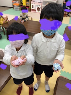1月19日(木)もこもこのお花を作ろう🌸