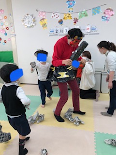 2月３日（金）「おには～そと、ふくは～うち」👹