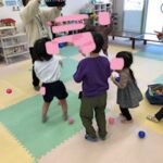 3月2日(木)玉入れをしたよ🌈