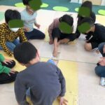 4月8日（土）👣新聞紙相撲👣