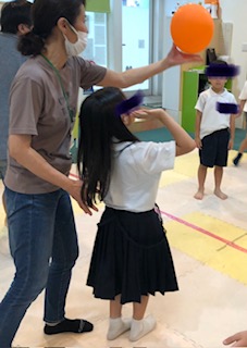 ７月5日(水)　風船バレー🎈