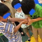 8月9日(水)　誰がビー玉を持ってるかな？