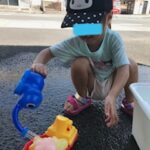8月２８日(月)　水遊び🚢💦
