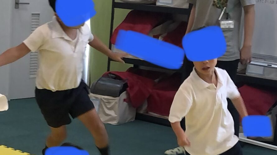 9月7日　ハンカチ落とし😮