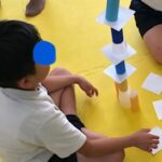 10月4日　タワーを作ろう😮
