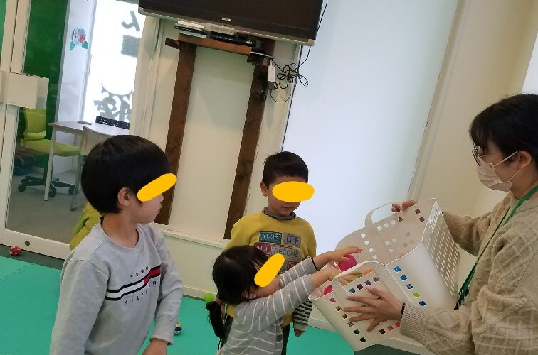 1月22日(月)玉入れ😆