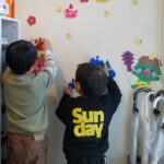 1月23日(火)　折り紙で鬼を作ろう‼