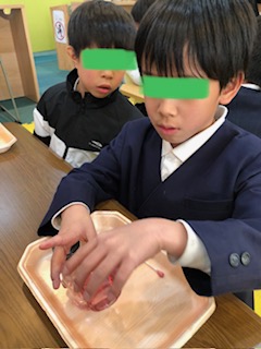 1月15日(月)実験しよう🧪