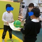 2月21日(火)　風船ペアリレー🎈
