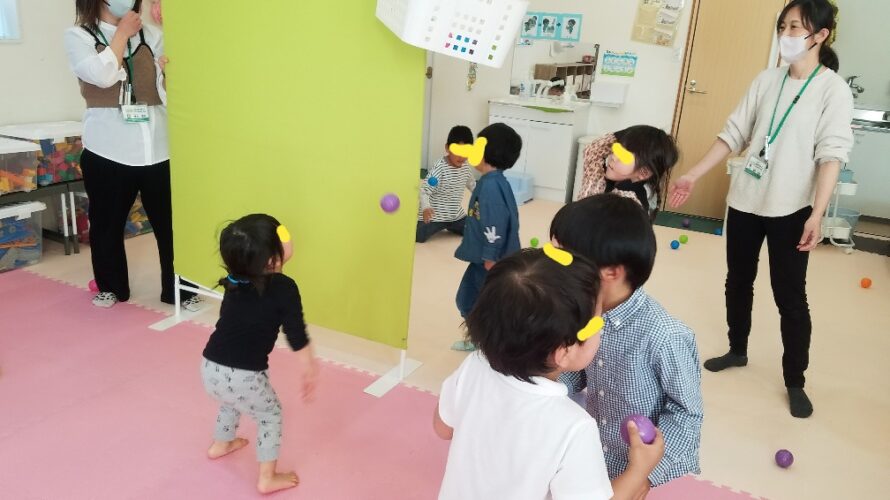 4月1日(月)玉入れ