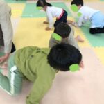 4月10日（水）クレーン鬼ごっこ