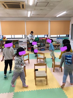 4月4日(木)いす取りゲーム😄