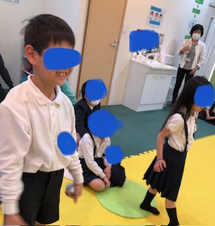 4月30日(火)　玉入れ😄