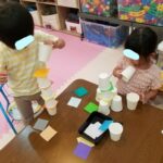 7月18日(木)紙コップタワー　