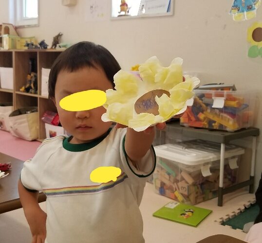 7月19日 (金)　ひまわり(制作)🌻