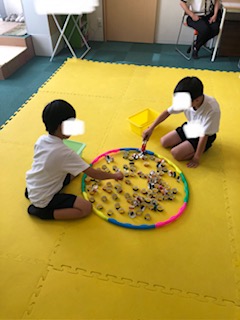 7月16日(火)　ザリガニとりゲーム🎮