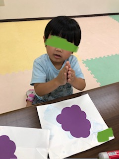8月23日（金）ぶどう作り🍇