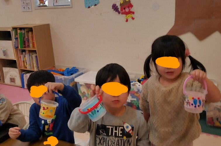 １月３１日（金）オリジナルのバケツを作ろう🪣