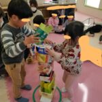 3月10日(月)　はこつみげーむ🔵🔶🔼
